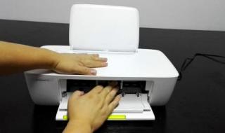 惠普打印机墨盒安装