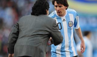 马拉多纳如何评价梅西